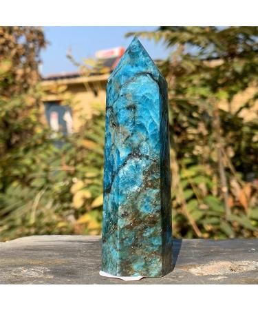 Natural Crystal Rough 135G Natural Blue phosphorous Grey Square Point Quartz Crystal (Size : 1kg)