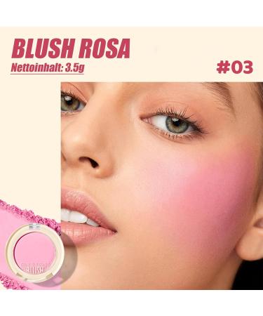  EONFAVE Blush pink matte light and breathable waterproof and sweatproof for eyes cheeks and lips natural appearance suitable for different skin types - Buy Online on GoSupps.com