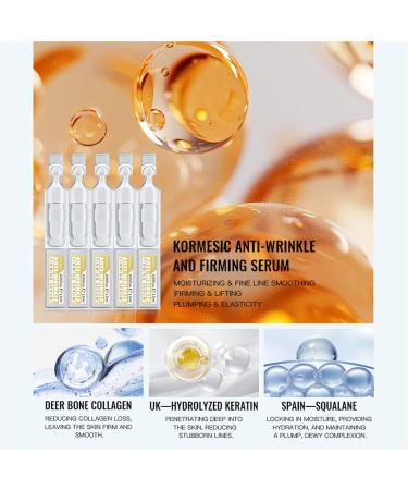 S rum claircissant et Raffermissant Illumine le Teint Anti-Wrinkle Serum Raffermit et Tonifie la Peau Formule Concentr e Absorption Rapide Ampoules Usage Unique 1.5ml * 20 - Buy Online on GoSupps.com