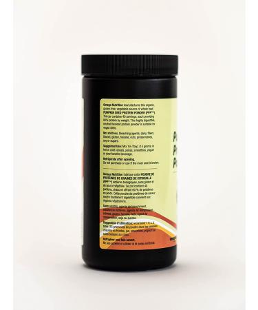 Omega Nutrition Pumpkin Seed Protein Powder - 21oz | Organic Superfood Supplement - Buy Online on GoSupps.com