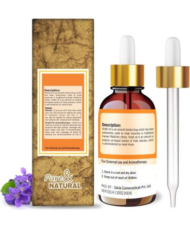 Crysalis Violet Steam Distilled100% Pure & Natural Essential Oil Uncut Undiluted Organic Standard for Skin & Hair Care Diffuser Oil Massage Oil for Footbath & Bathing Homemade DIY- 30ML with Dropper Violet 30.00 ml (Pack of 1) - Buy Online on GoSupps.com