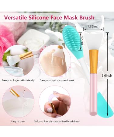 Buy 5-Piece Silicone Face Scrubber Set | Exfoliating Lip & Cleansing Brushes for Blackhead Removal - International Shipping Available - Buy Online on GoSupps.com