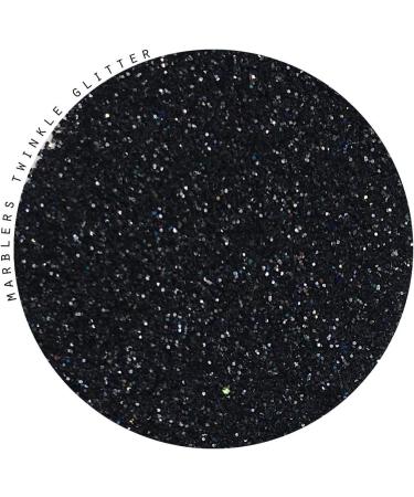 MARBLERS Black Knight Fine Twinkle Glitter 0.18oz - Vegan & Cruelty-Free | Eyeshadow, Nail Polish, Festival Makeup - Buy Online on GoSupps.com