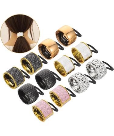 minkissy 6 Sets Ponytail Cuff Holder Ponytail Holder Cuff Metal Hair Ties Gothic Punk Metal Ponytail Holder Metal Hair Ties Circle Ponytail Cuff Wrap Ponytail Cuffs for Girls Round Yiwu - Buy Online on GoSupps.com