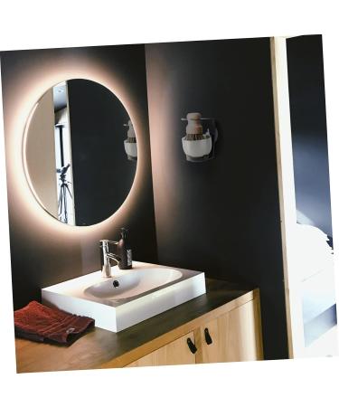 Minkissy Brush Holder - Stylish Razor Stand & Shaving Soap Container for Men | Perfect Beard Care Accessory - Buy Online on GoSupps.com