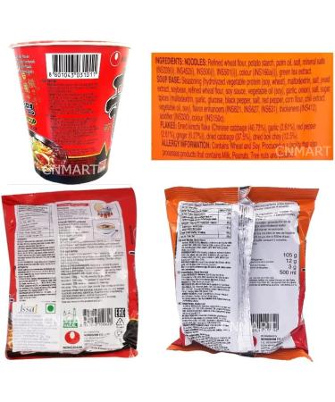 Samyang Hot Chicken Top Spicy Ramen Instant Noodle Challenge Pack of 40 | Self Customised Assorted Flavours From Wide Range Tastes  - Buy Online on GoSupps.com
