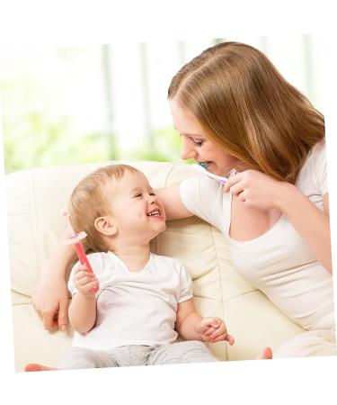 Combined Toothbrush Set for Babies | Silicone Cleaning Brush | Rotatable Nano Material Oral Care for Toddler Teeth - Buy Online on GoSupps.com