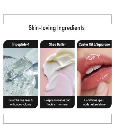 KISS NEW YORK Peptide Lip Treatment Hydrating & Non-Sticky Tinted Plumping Balm Shea Butter Castor Oil & Squalane Reduces Look of Fine Lines Softer & Fuller Lips with Cooling Metal Tip (Coconut) Coconut 0.46 Ounce - Buy Online on GoSupps.com