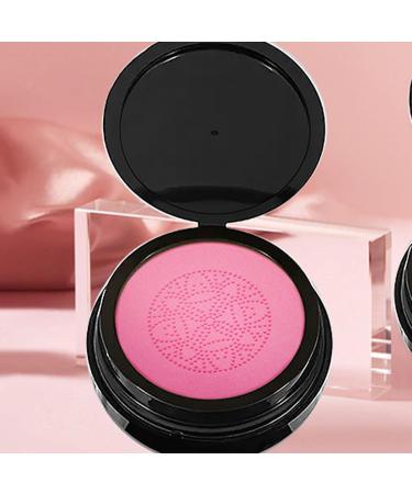 Cheek Blush Face Blush with Mirror Natural enhancer with mushroom applicator face makeup for beginners and travel - Buy Online on GoSupps.com