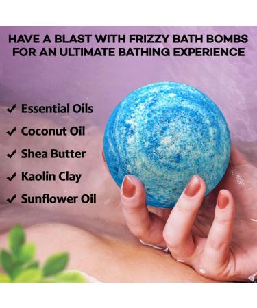 MAJESTIC PURE Bath Bombs Set of 6 - USA Made Fizzies with 100% Pure Essential Oils, Coconut Oil & Shea Butter for Luxury Bubble Bath & Spa Experience - Perfect Birthday & Mother's Day Gifts - Buy Online on GoSupps.com