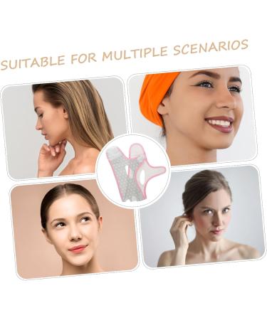Baluue Pull-up Seamless Mask Tightening Skin Mask Reusable Double Chin Reducer Double Chin Remove Mask Chin up Mask Lifting Belt Mask Double Chin Reduction Tool - Buy Online on GoSupps.com