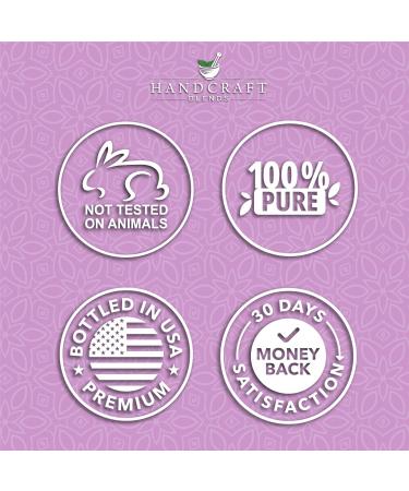 Handcraft Blends Soothing Skin Set: Jojoba Oil (8 Fl Oz) and Lavender Essential Oil (4 Fl Oz) 100% Pure & Natural for Sensitive Skin Massage and Relaxation - Buy Online on GoSupps.com