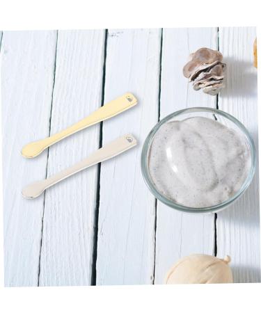 minkissy 18 Pcs Electroplating Cream Spoon Mini Makeup Spatulas Facial Cream Spatula Eye Cream Applicator Truly Beauty Cream Spoon Cosmetic Mixing Spoon Zinc Alloy Supplies Pack 1 count (Pack of 1) Golden Goldenx3pcs - Buy Online on GoSupps.com