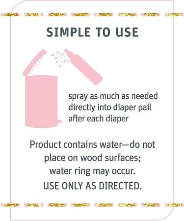 Grab Green Baby Diaper Pail Odor Removal Spray - 5oz (Pack of 3) | Wild Flowers Scent | Plant & Mineral Based | Neutralizes Stinky Diaper Pail Odors - Buy Online on GoSupps.com