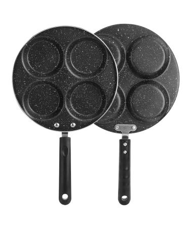 EMUKOEP Fryg Fried Pan 29 28 3 Household Aluminum Breakfast Frying Pan Non Stick Cooking Pan with Handle Kitchen Utensils 24.5cm