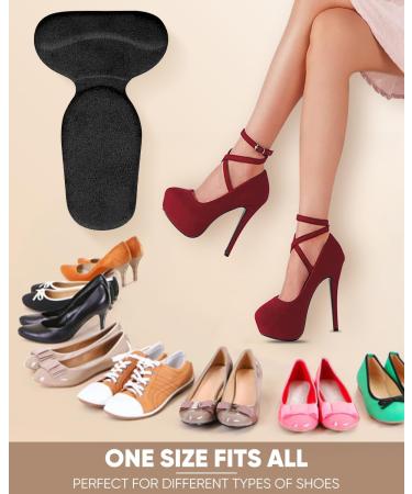 ONUEMP 12 Piece Silicone Heel Pads - Comfort Inserts for Women & Men | Heel Pain Relief Blister Prevention & Perfect Fit for Shoes - Buy Online on GoSupps.com