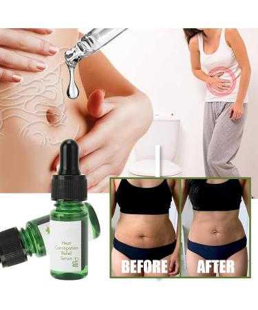 10 ml Anti-Cellulite Massage Oil - Essential Plant Extract for Belly Fat Burning & Slimming | Tighten Stomach Legs & Arms - Buy Online on GoSupps.com