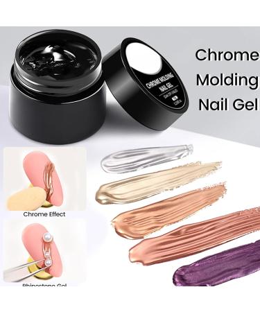 Solid Nail Gel LED/UV Nail Carving Gel Non-Sticky Builder Glue Manicure Accessories for Home School Business Trip - 7ml - Buy Online on GoSupps.com