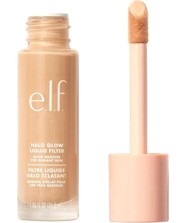 e.l.f. Halo Glow Liquid Filter Complexion Booster For A Glowing Soft-Focus Look & Cosmetics Hydrating Satin Camo Concealer - Light Sand 0.203 Fluid Ounces 2 Fair/Light Filter+Camo Concealer - Buy Online on GoSupps.com