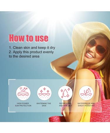 Roses Ultraviolet Ray Isolation Cream SPF50+ | Moisturizing Non-Sticky Outdoor Sunscreen (2pc) - Summer Skin Protection - Buy Online on GoSupps.com