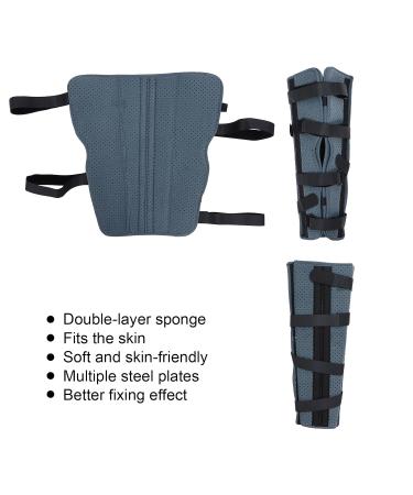 GOTOTOP Adjustable Knee Immobilizer | Breathable Knee Brace for Joint Pain Relief | Lightweight Steel Plate Support for Ultimate Leg Fixation - Buy Online on GoSupps.com
