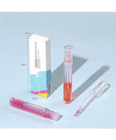 Clear Lip Gloss - Long Lasting High Shine Water Finish Lip Glaze 10ml/0.33 Fl Oz - Buy Online on GoSupps.com