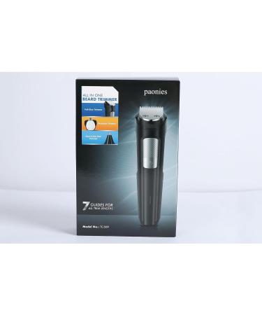11-in-1 Beard Trimmer and Hair Clippers Men's Grooming Kit - Light Black - Buy Online on GoSupps.com