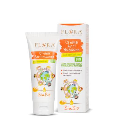 Flora FLORA BimB o Anti-Redness Cream 100ml BIO-BDIH Gentle and soothing cream ideal for reddened bottoms. Made with plant extracts and oils.