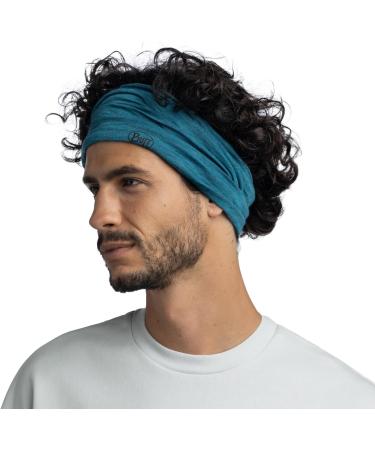 Buff Unisex Merino Lightweight Teal Blue Neckwear Fashion Scarf - One Size Perfect for All Seasons | International Shipping Available - Buy Online on GoSupps.com