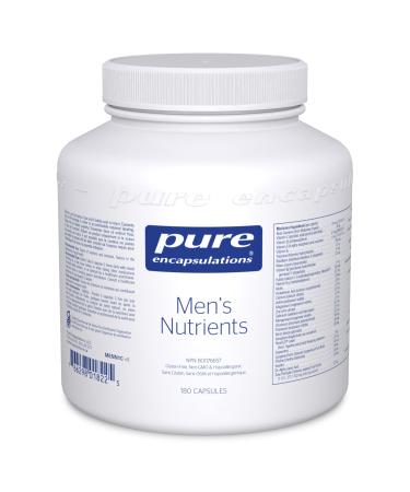 Pure Encapsulations Men's Nutrients - Multivitamin Mineral Supplement to Support Energy Endurance & Stamina in Men Over 40* - With Vitamin D Vitamin C & Trace Minerals - 180 Capsules