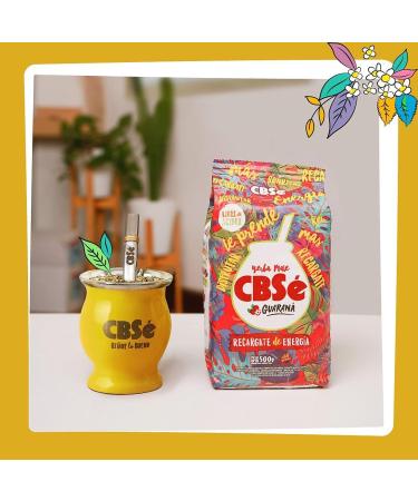  Yerbee CBS Yerba Mat Tea with Guarana 1.5 kg (0.5 kg x 3) | Argentine Mat Tea | Invigorating and Energizing Drink - Buy Online on GoSupps.com
