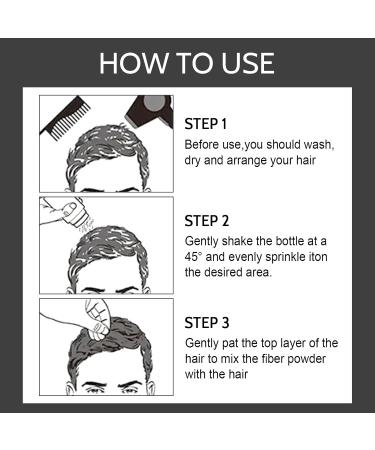 Hair for Hair Thickening Hair Fibres for Hair Thickening Hair Powder for Thin Hair Leave Hair Thicker in Seconds 27.5 g (Dark Brown) - Buy Online on GoSupps.com