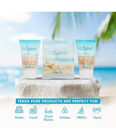 Hotel Soaps & Toiletries Bulk Set | 150-Piece All-In-One Kit for Hotels & Airbnb | Travel Size Shampoo Conditioner & Bar Soap - Buy Online on GoSupps.com