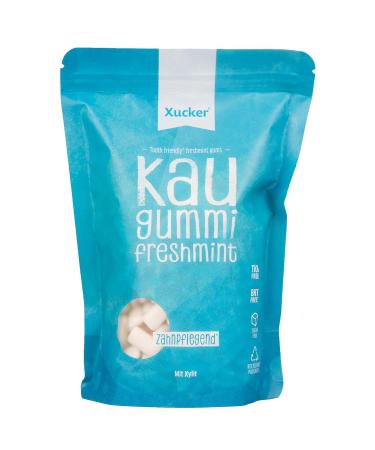 Xucker Sugar-Free Dental Care Chewing Gum - Vegan Xylitol Spearmint & Freshmint (2x600g) - Refills for Fresh Breath - Buy Online on GoSupps.com