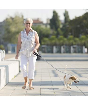 PETTOM Dog Leash Chain - Bite-Resistant Training Leash for Large & Small Dogs (Under 50kg) - Durable Black Quality - Buy Online on GoSupps.com