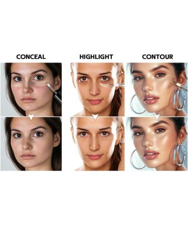 Correcteur couverture compl te avec design hydratant Finition mate naturelle Maquillage du visage couverture compl te pour un maquillage quotidien Correcteur respirant COOKIE - Buy Online on GoSupps.com
