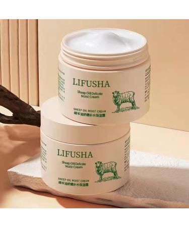 Lanolin Moisturizer Cream - Daily Repair Face & Body Lotion for Dry Skin (140g) | International Shipping Available - Buy Online on GoSupps.com