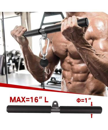 Mikolo LAT and Lift Pulley System - Adjustable Weight Cable System for Full Body Workout - Home Gym Equipment (Capacity 280 lbs) - Buy Online on GoSupps.com
