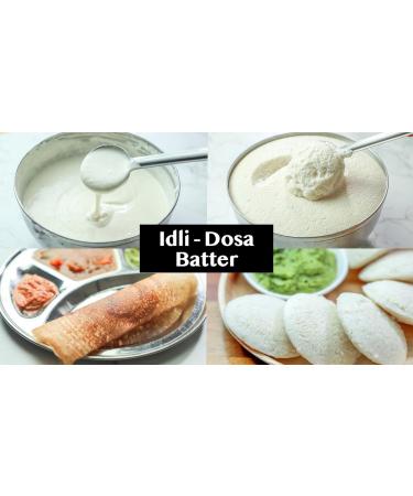 Anna's Dosa & Idli Batter 1KG |Wet Mix | Instant Rice Dosa Breakfast Mix | Pure Veg South Indian Breakfast Mix | 100% Natural Ingredients (Pack of 2) - Buy Online on GoSupps.com