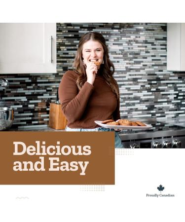 Lazy Bake Chocolate Chip Cookie Mix. Create Soft And Chewy Chocolate Chip Cookies At Home. Dessert And Snacks For Kids. 100% Made in Canada. 429g (Pack of 1) - Buy Online on GoSupps.com