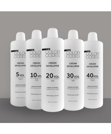 The Color Codes Cream Hair Developer Series 1000 ml (%9-30 Volume) %9 - 30 Volume - Buy Online on GoSupps.com