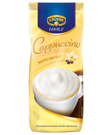 KR GER Family Cappuccino White 500g - Premium Instant Coffee | Buy Online for International Shipping - Buy Online on GoSupps.com