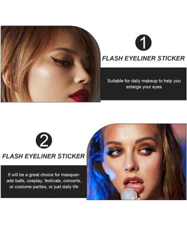 Beatifufu 18 Pairs Anti Sweat Eyeliner Eye Lift Tape Adhesive Eye Line Strip Self- Adhesive Eye Lift Strips Eye Makeup Tape Diy Eyelid Tape Adhesive Eyeliner Tape Man Sticker Prom Tool 9x10cm As Shown 1 - Buy Online on GoSupps.com