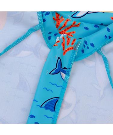 PythJooh Baby Boy Swimsuit Zipper Rash Guard One Piece Beach Swimwear Shark Print Shorts 0-5Years - Swimming Shark - Buy Online on GoSupps.com