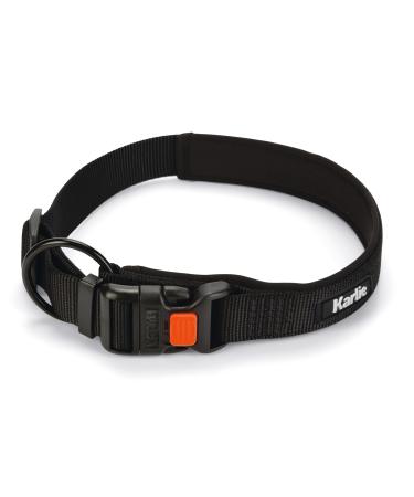 Karlie Art Sportiv Premium dog collars nylon black 60-65x3 cm Black L: 60-65 cm W: 30 mm