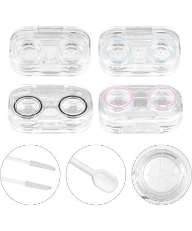 Exceart 8ST Glasses Case for Contact Lenses - Mini Storage & Invisible Holder Container - Perfect Eye Contact Lens Case - Buy Online on GoSupps.com