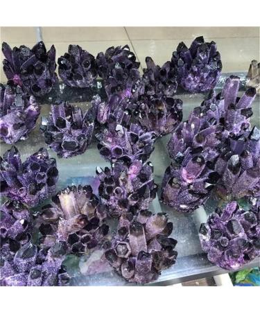 Natural Quartz Purple Ghost Phantom Cluster Crystal Stones specimens for Home Decor - (Color: Random delivery) Full of Texture - Buy Online on GoSupps.com
