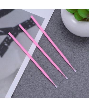 Healifty 100pcs Make up for Face Makeup Micro Brush Micro Applicator Brush Eyelash Brush Mascara Pink - Buy Online on GoSupps.com