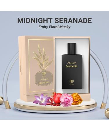 Midnight Seranade - Exotic Perfume for Men & Women | Fruity Floral Musky Scents | Non-Alcoholic Arabian Fragrance 1.85 Fl. Oz. - Buy Online on GoSupps.com