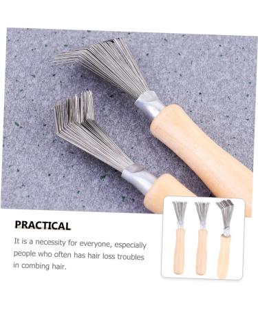 Gatuida Lot De 3 R teaux Nettoyeurs De Brosse Cheveux Outil Petite Taille En Plastique Solide Pour Usage Domestique Et Voyages Nettoyage Des Poils De Peignes Et Brosses - Buy Online on GoSupps.com